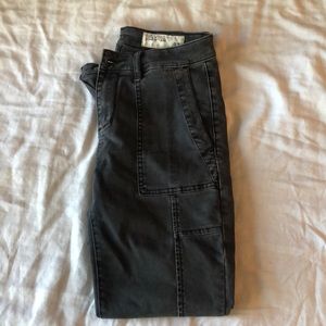 Dark grey skinny jeans